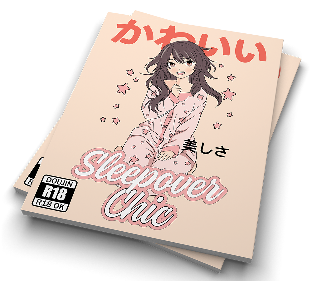 Custom Doujinshi Printing - Perfect Bound & Saddle Stitch Anime Booklets